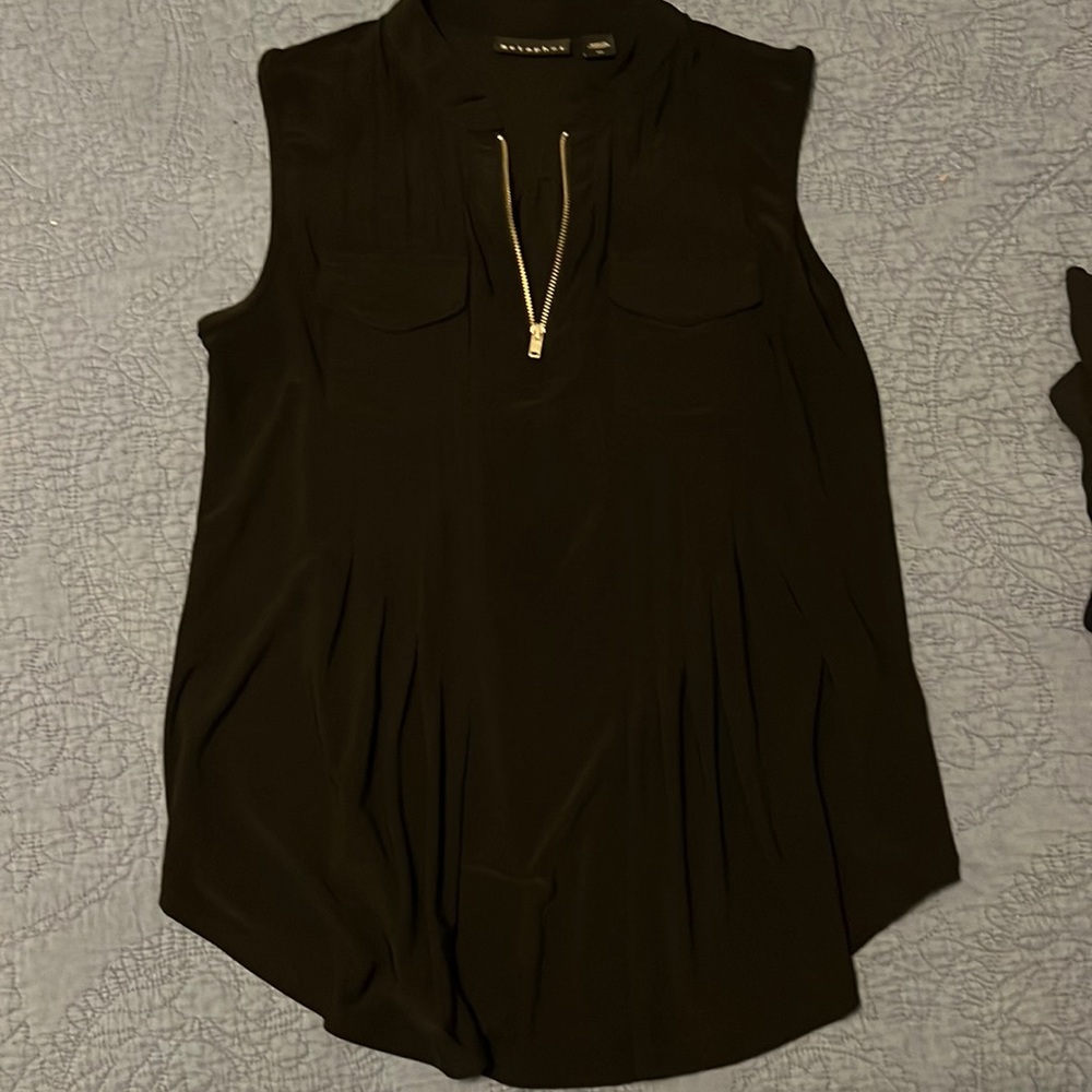 Black dress tank